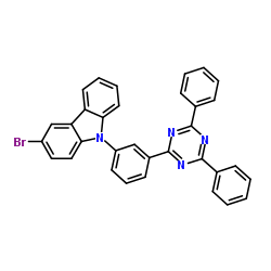 3-bromo-9-[3-(4,6-diphenyl-1,3,5-triazin-2-yl)phenyl]-9H-Carbazole