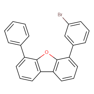 CAS:2088537-45-3 Dibenzofuran, 4-(3-bromophenyl)-6-phenyl- 第1张