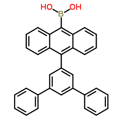 (10-([1,1':3',1''-terphenyl]-5'-yl)anthracen-9-yl)boronic acid 第1张