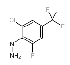 [2-chloro-6-fluoro-4-(trifluoromethyl)phenyl]hydrazine