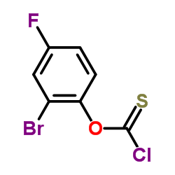 2-bromo-4-fluorophenyl chlorothioformate