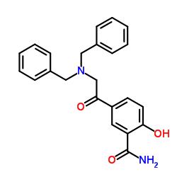 5-[2-(dibenzylamino)acetyl]-2-hydroxybenzamide