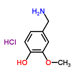 4-Hydroxy-3-methoxybenzylamine hydrochloride