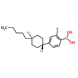 {4-[(3S,4S)-3-Fluoro-4-pentylcyclohexyl]phenyl}boronic acid