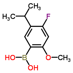 (4-Fluoro-5-isopropyl-2-methoxyphenyl)boronic acid