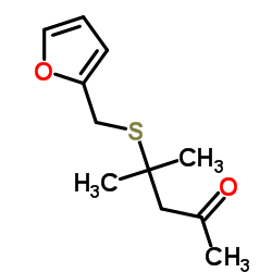 CAS:64835-96-7 4-(furan-2-ylmethylsulfanyl)-4-methylpentan-2-one 第1张