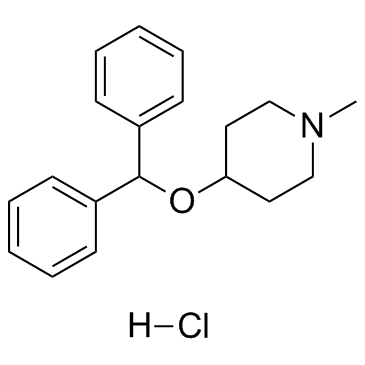 4-benzhydryloxy-1-methylpiperidine,hydrochloride