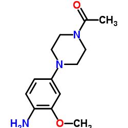 2-methoxy-4-(4-acetylpiperazinyl)aniline