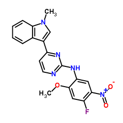 N-(4-Fluoro-2-methoxy-5-nitrophenyl)-4-(1-methyl-1H-indol-3-yl)-2-pyrimidinamine 第1张