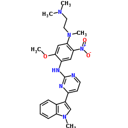 N1-(2-(dimethylamino)ethyl)-5-methoxy-N1-methyl-N4-(4-(1-methyl-1H-indol-3-yl)pyrimidin-2-yl)-2-nitrobenzene-1,4-diamine