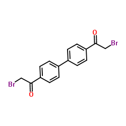 2-bromo-1-[4-[4-(2-bromoacetyl)phenyl]phenyl]ethanone