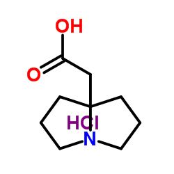 Tetrahydro-1H-pyrrolizine-7a(5H)-acetic acid hydrochloride