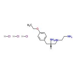 (2S)-1-N-(2-aminoethyl)-3-(4-ethoxyphenyl)propane-1,2-diamine,trihydrochloride 第1张