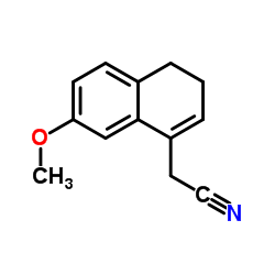 2-(7-Methoxy-3,4-dihydronaphthalen-1-yl)acetonitrile