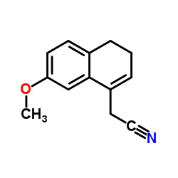 2-(7-Methoxy-3,4-dihydronaphthalen-1-yl)acetonitrile 第1张