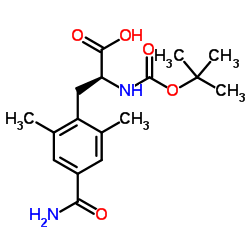 (2S)-3-(4-carbamoyl-2,6-dimethylphenyl)-2-[(2-methylpropan-2-yl)oxycarbonylamino]propanoic acid 第1张