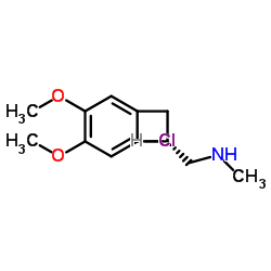 (1S)-4,5-Dimethoxy-1-[(methylamino)methyl]benzocyclobutane hydrochloride 第1张