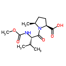 (2S,5S)-1-((S)-2-METHOXYCARBONYLAMINO)-3-METHYLBUTYRYL)-5-METHYLPYRROLIDINE-2-CARBOXYLIC ACIDpyrrolidine-2-carboxylic acid 第1张