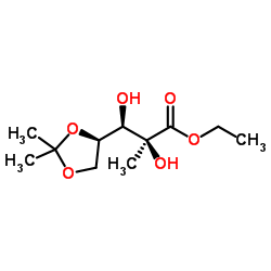 ethyl (2S,3R)-3-[(4R)-2,2-dimethyl-1,3-dioxolan-4-yl]-2,3-dihydroxy-2-methylpropanoate