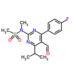 N-[4-(4-Fluorophenyl)-5-formyl-6-(1-methylethyl)-2-pyrimidinyl]-N-methyl-methanesulfonamide