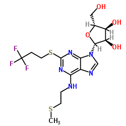 N6-(2-methylthioethyl)-2-(3,3,3-trifluoropropylthio)adenosine