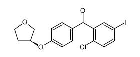 (2-Chloro-5-iodophenyl)[4-[[(3S)-tetrahydro-3-furanyl]oxy]phenyl]methanone 第1张