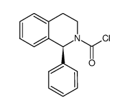 (S)-1-phenyl-3,4-dihydro-1H-isoquinoline-2-carbonyl chloride