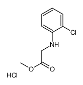 Methyl N-(2-chlorophenyl)glycinate hydrochloride (1:1) 第1张