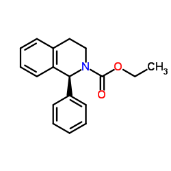 ethyl (1S)-1-phenyl-3,4-dihydro-1H-isoquinoline-2-carboxylate