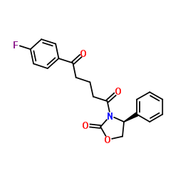  (4S)-3-[5-(4-Fluorophenyl)-1,5-dioxopenyl]-4-phenyl-2-oxazolidinone