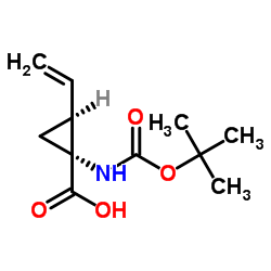 (1R,2S)-1-tert-Butoxycarbonylamino-2-vinylcyclopropanecarboxylic acid