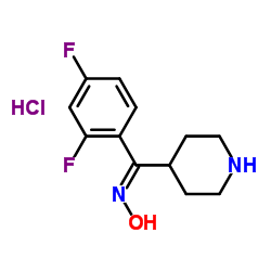 (2,4-Difluorophenyl)-4-piperidylmethanone Oxime Hydrochloride