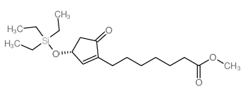 CAS:118456-54-5 methyl 7-[(3R)-5-oxo-3-triethylsilyloxycyclopenten-1-yl]heptanoate 第1张