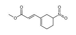 methyl (E)-3-(5-nitrocyclohex-1-en-1-yl)acrylate 第1张