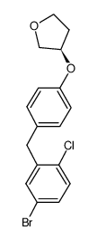 (R)-3-(4-(5-broMo-2-chlorobenzyl)phenoxy)tetrahydrofuran 第1张