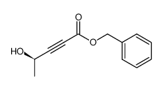 (2R)-4-hydroxypentyl-2-ynoic acid benzyl ester