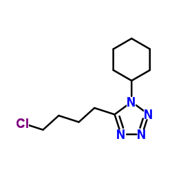 1-Cyclohexyl-5-(4-chlorobutyl)-1H-tetrazole
