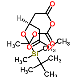 1-Ethoxycarbonyl-5-methyl-(3R)-3-tert-butyl-dimethylsilyloxypentanedioate 第1张