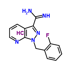 1-(2-Fluoro-benzyl)-1H-pyrazolo[3,4-b]pyridine-3-carboxamidine hydrochloride