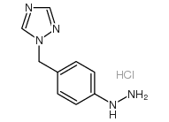 CAS:154748-67-1 [4-(1,2,4-triazol-1-ylmethyl)phenyl]hydrazine,hydrochloride 第1张