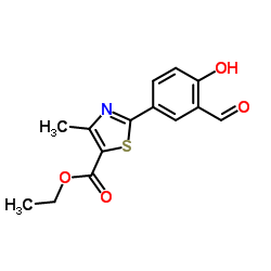 Ethyl 2-(3-formyl-4-hydroxyphenyl)-4-methylthiazole-5-carboxylate 第1张