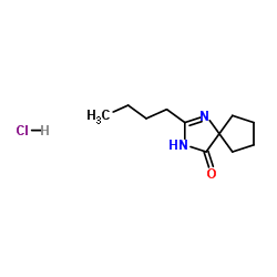 2-butyl-1,3-diazaspiro[4.4]non-1-en-4-one