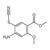 methyl 4-amino-2-methoxy-5-thiocyanatobenzoate