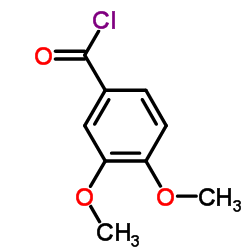 CAS:3535-37-3 3,4-Dimethoxybenzoylchloride 第1张