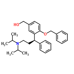 {4-(benzyloxy)-3-[(1R)-3-(dipropan-2-ylamino)-1-phenylpropyl]phenyl}methanol