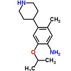 2-isopropoxy-5-methyl-4-(piperidin-4-yl)aniline