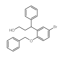 3-(5-bromo-2-phenylmethoxyphenyl)-3-phenylpropan-1-ol
