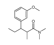 3-(3-methoxyphenyl)-N,N,2-trimethylpentanamide