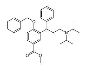methyl 3-[3-[di(propan-2-yl)amino]-1-phenylpropyl]-4-phenylmethoxybenzoate