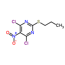 4,6-Dichloro-5-nitro-2-(propylthio)pyrimidine